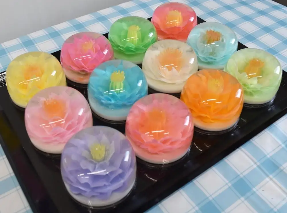 【トライム】フラワーゼリー「雅」6個入り［ 京都 スイーツ かわいい お花 映え 人気 おすすめ お取り寄せ 通販 送料無料 ふるさと納税 ］