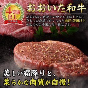 おおいた 和牛 ヒレ 塊 (4kg以上・1本) 国産 ステーキ 牛肉 豊後牛 BBQ バーベキュー 焼肉 ヒレ ヒレ肉 塊肉 惣菜 大分県 佐伯市【BD207】【西日本畜産 (株)】