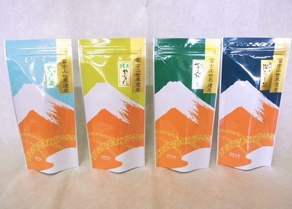 a10-174　静岡茶飲み比べ4本セット 緑茶 深蒸し茶 