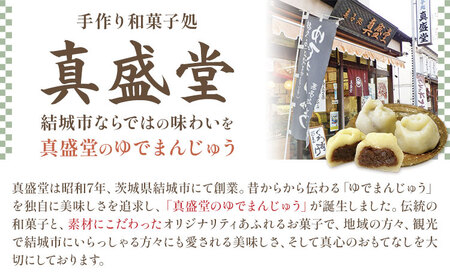 真盛堂 結城名物・手づくりゆでまんじゅう15個入り《90日以内に出荷予定(土日祝除く)》まんじゅう和菓子【配送不可地域あり】(離島)