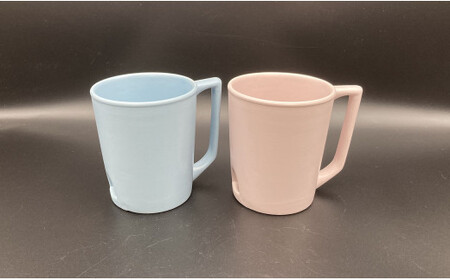 有田焼 伝作窯 ぶらんぶらん ペールカラーマグペアセット（ピンク、ブルー） 30000円 3万円 A30-749