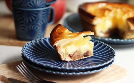 【波佐見焼】マリーゴールド プレート M  デニム 2枚セット ケーキ皿 取り皿 食器 皿 【翔芳窯】 [FE112]  波佐見焼