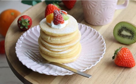 【波佐見焼】マリーゴールド プレート M ライトピンク 2枚セット ケーキ皿 取り皿 食器 皿 【翔芳窯】 [FE126]  波佐見焼