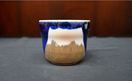 【波佐見焼】富士のぞき カップ（金・銀） 湯呑み ペアセット 食器 皿 【協立陶器】 [TC92] 波佐見焼