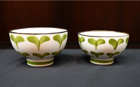 【波佐見焼】Antique Style 茶碗 コップ グリーン4点セット 食器 皿 【協立陶器】 [TC77] 波佐見焼
