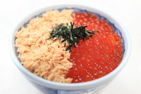 甘口紅鮭・北海道産いくら親子セット 海鮮 いくら 鮭 甘口 おつまみ ごはん 海鮮丼 北海道 函館市 ふるさと納税 お取り寄せ 送料無料_HD069-006