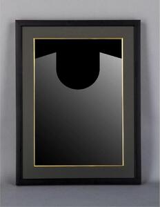 【大川市】 スポフレミニ ユニフォーム額縁（写真なし）【黒】