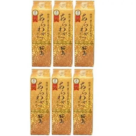 紙パック入焼酎 「あらわざ」 1.8L×6本セット【1186266】