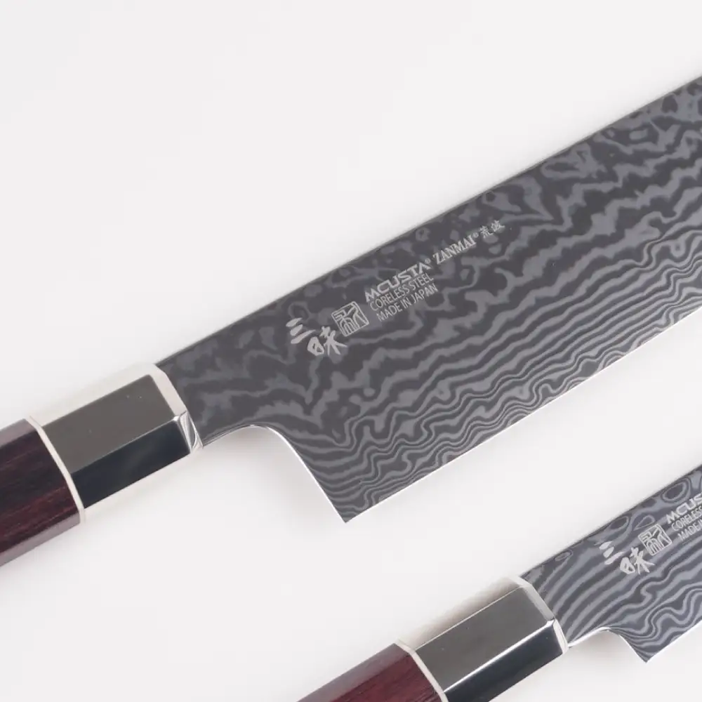 H240-01 三昧　アルティメットシリーズ荒波 包丁2点セット（三徳180ｍｍ＆ペティ110ｍｍ)【 最長3ヶ月】を目安に発送