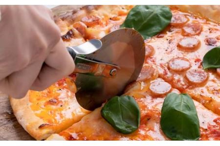 サンクラフト ピザカッター 安全ケース付き