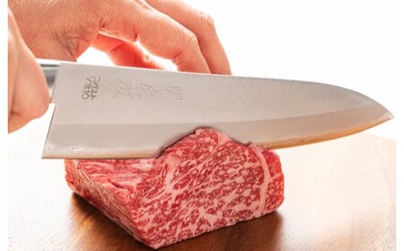 TBS「ララLIFE」で紹介されました(R5.5)　H32-28 関虎徹 V金10号 牛刀包丁 200mm【飛騨・美濃すぐれもの認定品】（YG301/安田刃物）