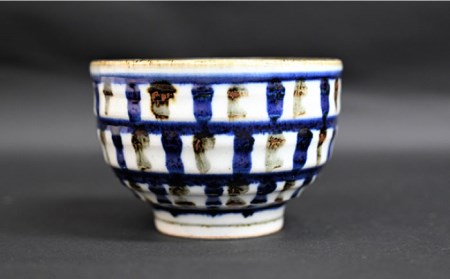 【波佐見焼】【※数量限定】2色うろこ文 手造 茶碗 木箱入り 食器 皿 【協立陶器】 [TC125] 波佐見焼