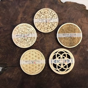 パワープレート　2枚入り　5種セット　三重県産　ひのき製／KOSHIKARI　ふるさと納税　インテリア　大紀ブランド　三重県　大紀町