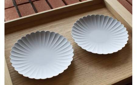 プレート 1616/ TY Palace Plate 160 2枚セット 有田焼 食器 皿 グレー 人気 おしゃれ パレスホテル東京 ペアプレート A16-4
