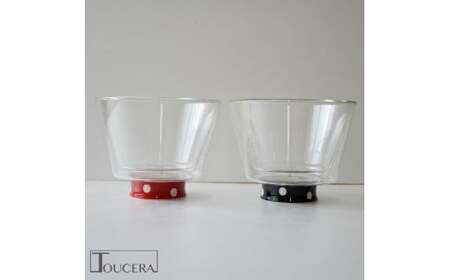 有田焼 ブラボウル 大 (水玉 赤 / 黒) 2個セット【東洋セラミックス】食器 器 うつわ 丼 小丼 ボウル フリーボウル おしゃれ レンチン 耐熱 ダブルウォールボウル A35-375