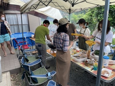 プランクBBQ体験　ペアチケット／地域活性化協議会　ふるさと納税　アウトドア　三重県　大紀町