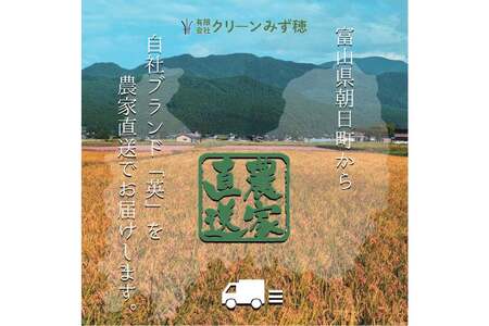 【期間限定発送】 米 令和7年産 こしひかり 精米 4.5kg [クリーンみず穂 富山県 朝日町 34310569]