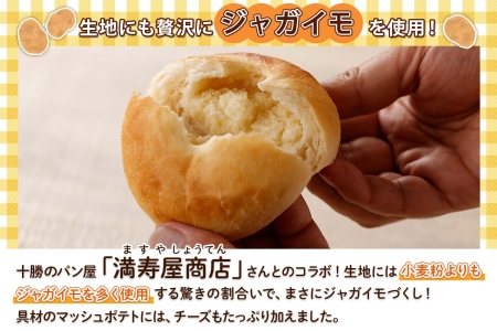 北海道 じゃがチーズフォカッチャ 5個入り 2セット 計10個 フォカッチャ じゃがいも ジャガイモ チーズ ジャガチーズ ますやパン パン フォッカッチャ イタリア 惣菜 総菜 朝食 冷凍パン お取り寄せ 送料無料 十勝 士幌町 【L37】