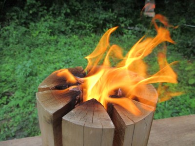 富士のソロキャン・トーチ（ファイアストリーム） アウトドア　キャンプ　雑貨 [sf001-042]