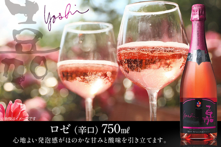 スパークリング ロゼ 嘉 スパークリングワイン 辛口 750ml [高畠ワイナリー 山形県 高畠町 tk06ays730100]