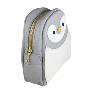 手作りレザーペンギンポーチ (大) 1個 京都府長岡京市 [1491]