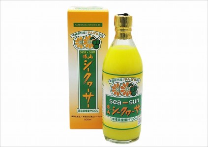 勝山シークヮーサージュース　３点