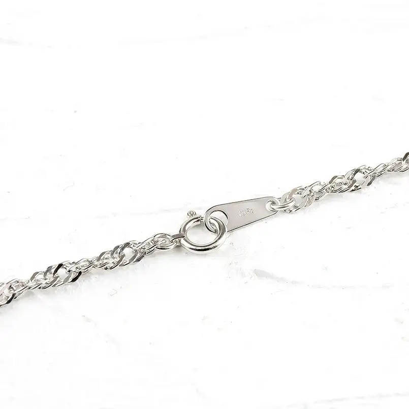  純プラチナ ネックレス 60cm チェーン のみ ロングネックレス プラチナ pt999 2.8mm スクリュー チェーンだけ シンプル ジュエリー 山梨県 昭和町 送料無料 管理番号210224mro101n60m SWAA033