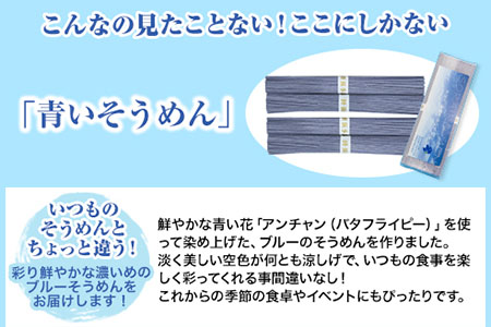 そらいろそうめん濃色2個 福永幸山堂