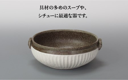 【美濃焼】鎬 スープボウル3個セット 塗分【藤山窯】【TOKI MINOYAKI返礼品】≪土岐市≫ 食器 ボウル 鉢 取り鉢 煮物鉢 サラダボウル スープボウル どんぶり 丼ぶり サラダ スープ シチュー セット 食器セット シンプル [MAH103]