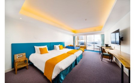 【海のテラスよみたん都屋】パライソルームB『1泊2日朝食付き・禁煙』ペア宿泊券