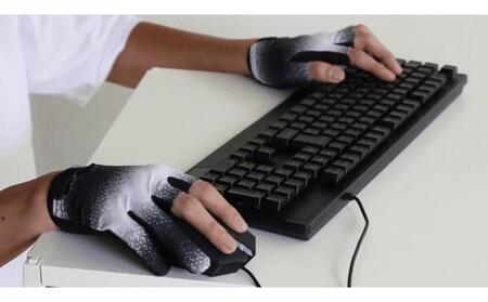 e-Spors Glove PCキーボード＆マウスタイプ (サイズM×ブラック)