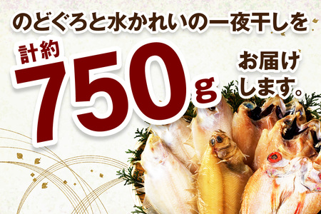 山陰浜田 香住屋のこだわり干物「水かれい・のどぐろ一夜干し」 魚介類 魚 干物 一夜干し のどぐろ 水かれい セット 詰め合わせ のどくろ 【024_1979】