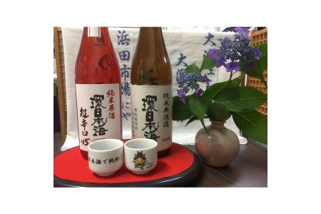 山陰浜田の環日本海「酒紀行セット」 お酒 飲み比べ セット 純米原酒 原酒 酒 アルコール 純米 セット 地酒 ご当地 辛口 【026_2030】
