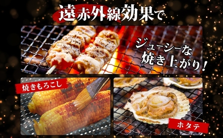 北海道 バーベキュー コンロ ジオ・トーロ B-04 BBQ Cooker series 焼き鳥用 網付 耐火コンクリート 内張り グリル 焼き鳥 アウトドア キャンプ 東洋炉材 送料無料