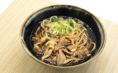 冷たい肉蕎麦 20食 5食×4袋 つゆ付き そば 冷蔵生麺 贈答 ギフト sh-sbtnx20