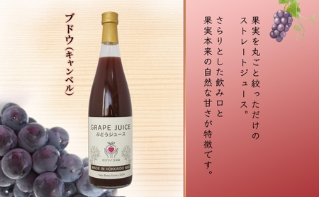 無地熨斗 ぶどうジュース 710ml 2本 セット キャンベルアーリー 葡萄 ブドウ 果汁 100％ お取り寄せ ギフト 新鮮 北海道 仁木町