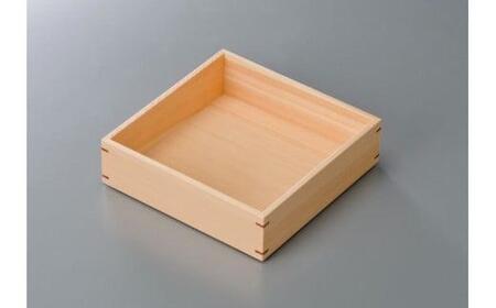 重箱 銘木木曽ひのき 趣味の工芸 天然木木曽桧 新品未使用品 高級品 おせち最適 高島屋選定品】 (ヒノキ杢) 角重 三段 ひのき 三段重 お重 重箱 菓子重