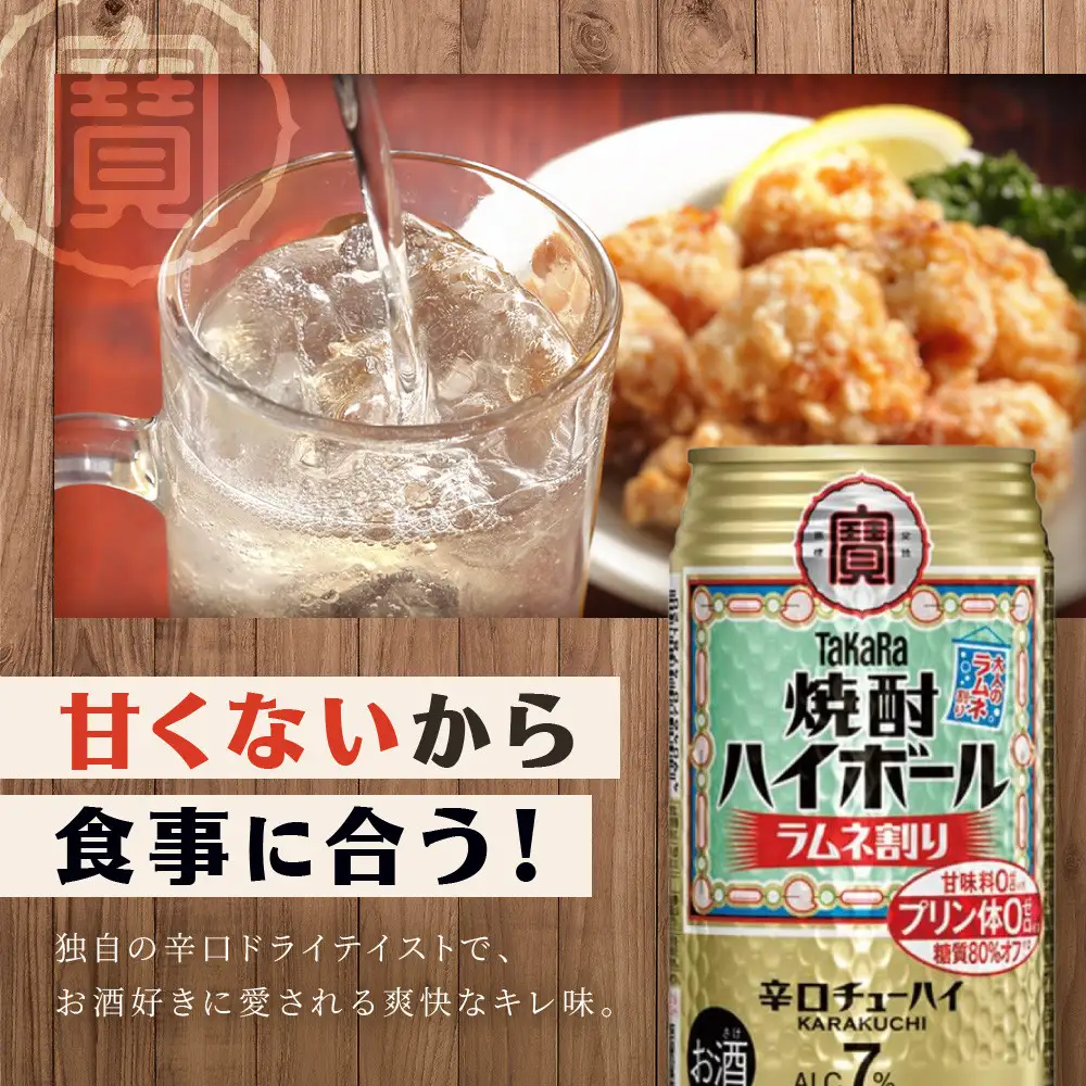 【タカラ】焼酎ハイボール＜ラムネ割り＞(350ml×24本) ｜京都 酎ハイ サワー 人気セット