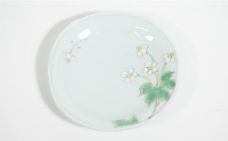 【陶器市特集】【波佐見焼】小花紋 小皿 3枚セット 食器 皿 【藍水】 [GB37]  波佐見焼