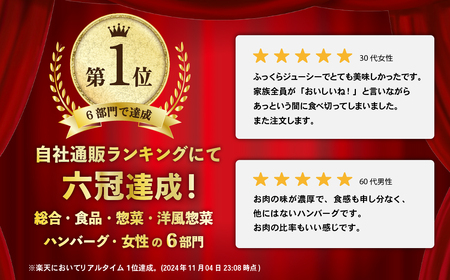 【 下妻金豚 × 黒毛和牛 】肉屋の こだわり ハンバーグ 約110g × 5個 冷凍