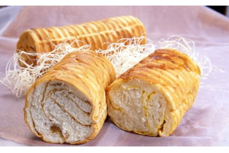手づくりパン 「 切株 」 ２本セット 【 粉とクリーム 粉クリ のどごし パン メープル しっとり  菓子パン スイーツ クリーム ケーキ 】