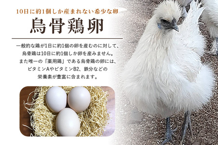 平飼い極上のうこっけいの卵24個（20＋補償4個）×定期便6回 卵かけご飯 卵かけごはん TKG 卵 たまご タマゴ 玉子 烏骨鶏 烏骨鶏の卵 安全 テレビ TV マニアさん 健康 美容 ご飯 すき焼き 目玉焼き 卵焼き 玉子焼き たまご焼き ＜TBS系列『熱狂！1/365のマニアさん』やBSテレビ東京『都会を出て暮らそうよ』で紹介のうこっけいおみたまごファーム＞ 37-B