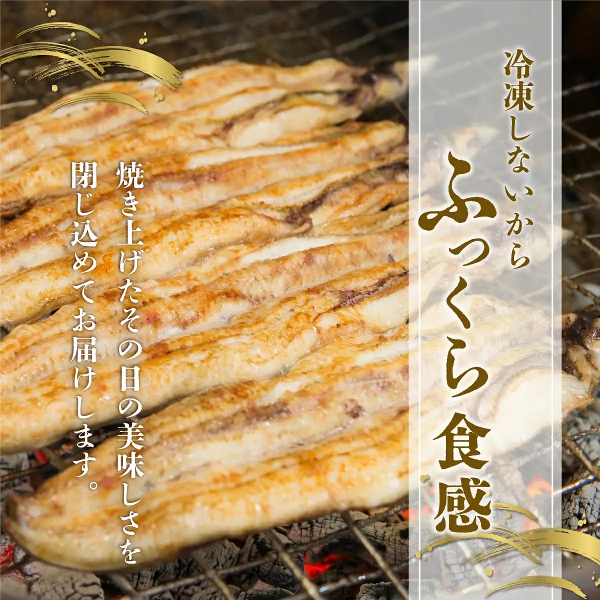 うなぎ白焼き 400g (200g×2尾) 