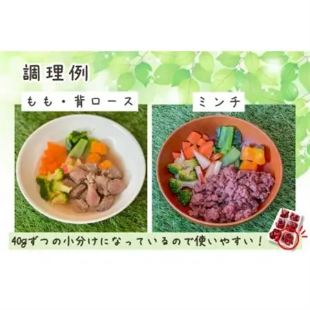 軽井沢鹿工房　愛犬用　生肉セット【ミンチ240g×2袋、もも240g×2袋、背ロース240g×2袋】_ ペット用品  _【配送不可地域：離島】【1346093】
