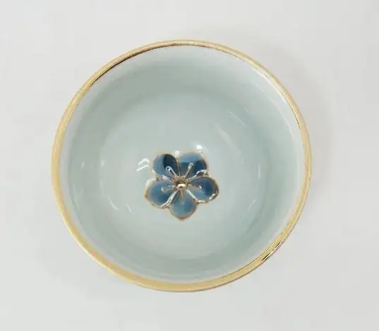 【AB943】【波佐見焼】茶器セット 唐草桔梗【西海陶器】１ ５５５４７
