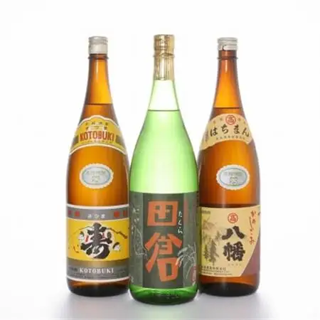 焼酎 「田倉・八幡・寿」1.8L×3本【1186033】