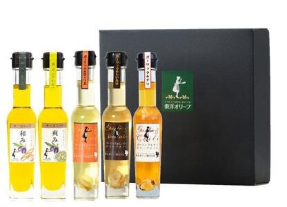 オリーブオイルセット 83g×5本 （和み・爽み・風味オイル）