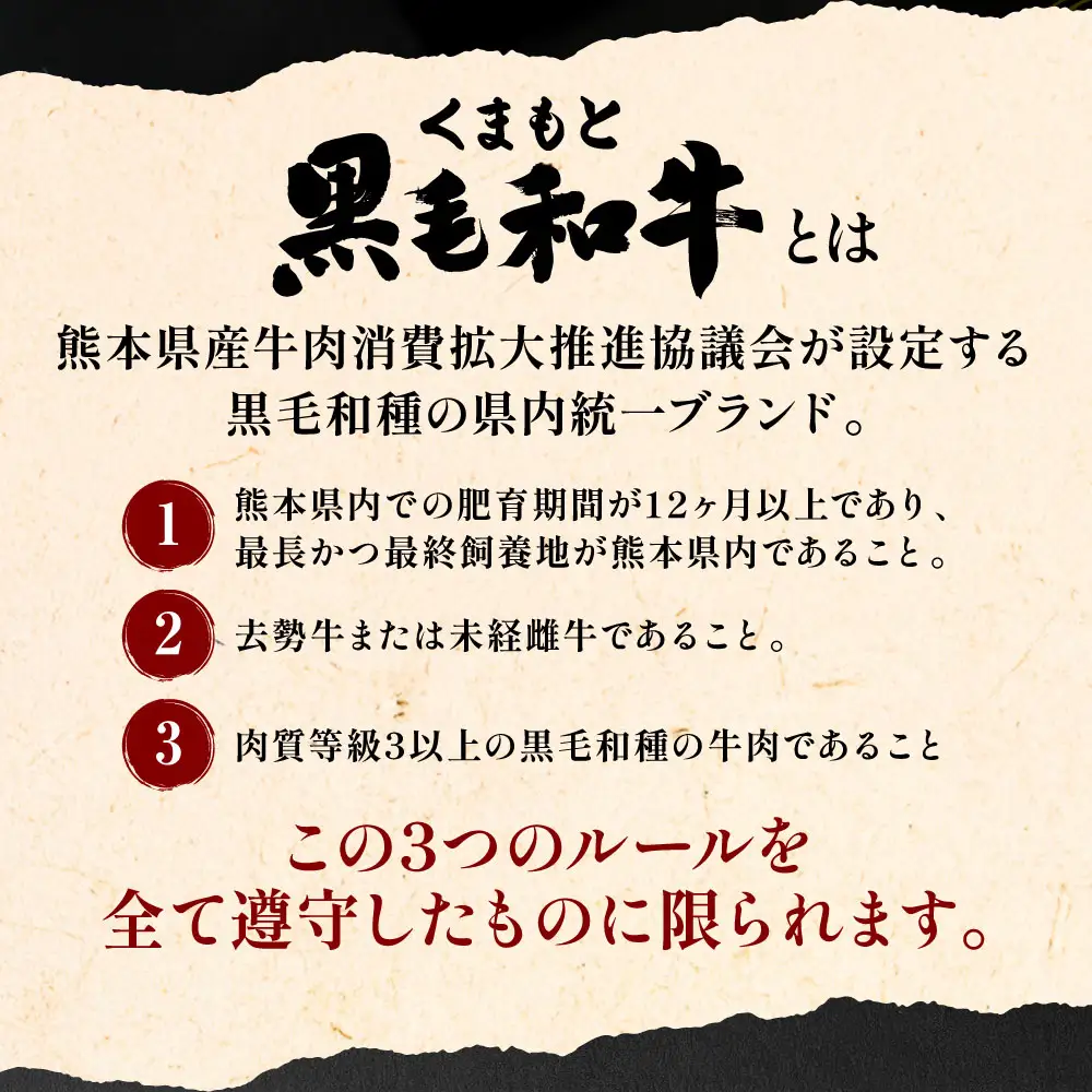 牛肉 くまもと黒毛和牛 赤身 スライス 合計900g （ モモ ウデ スライス 300g × 3 ）牛肉