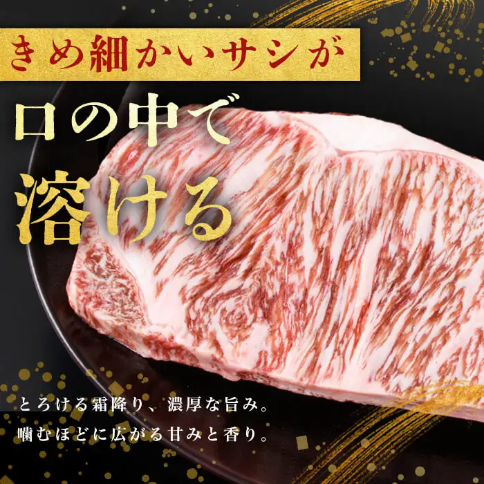 【数量限定】鹿児島県産 黒毛和牛サーロイン ステーキ 200g×4枚 c0-146