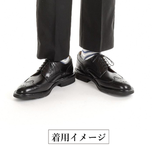 REGAL 革靴 紳士 ビジネスシューズ ウイングチップ ブラック 15TR